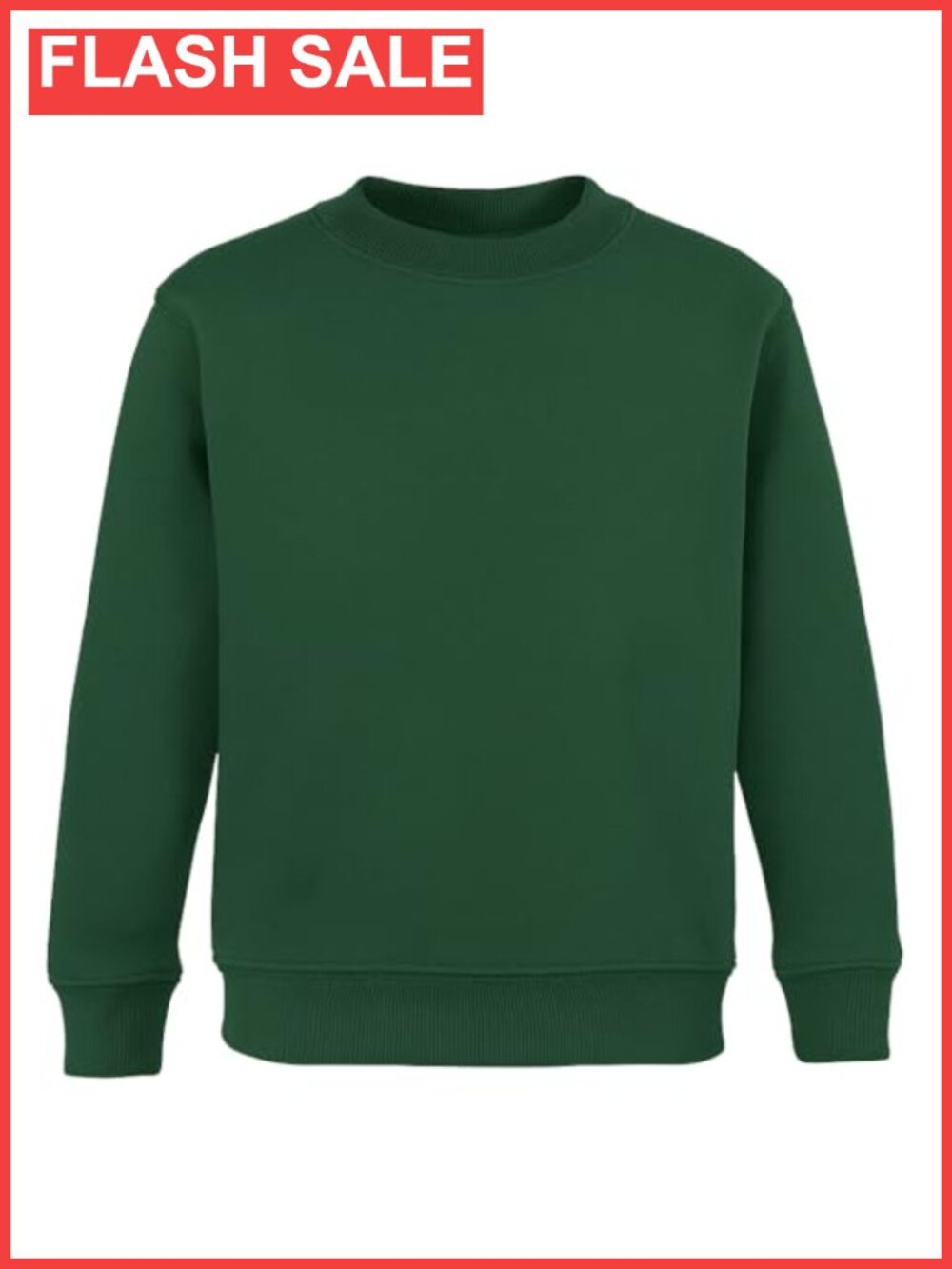 Boys Cotton-Blend Fleece Crewneck Sweatshirt Long Sleeve Pullover School Uniform